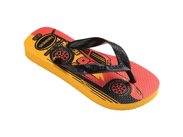 Chinelo Havaianas Kids Cars Amarelo Pop Tam 29-30 - 1