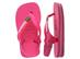 Chinelo Havaianas N.B. Brasil Logo Rosa Flux/Branco Tam 22-23 - 4