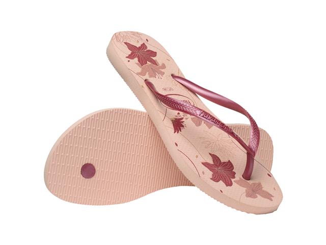 Chinelo Havaianas Slim Organic Rosa/Rose Gold Tam 35-36 - 3