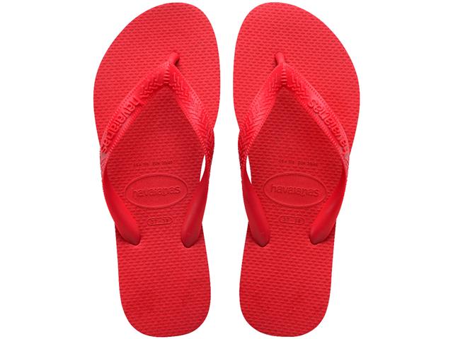 Chinelo Havaianas Top Verm Rubi Tam 33-34