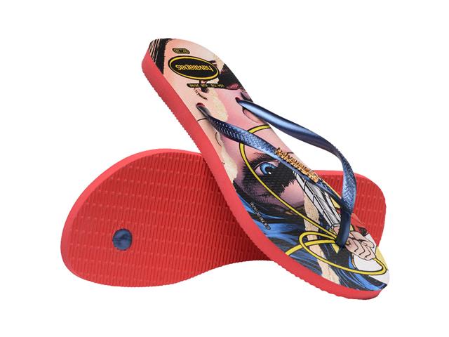Chinelo Havaianas Slim Wonder Wom Verm/Mar Tam 33-34 - 3