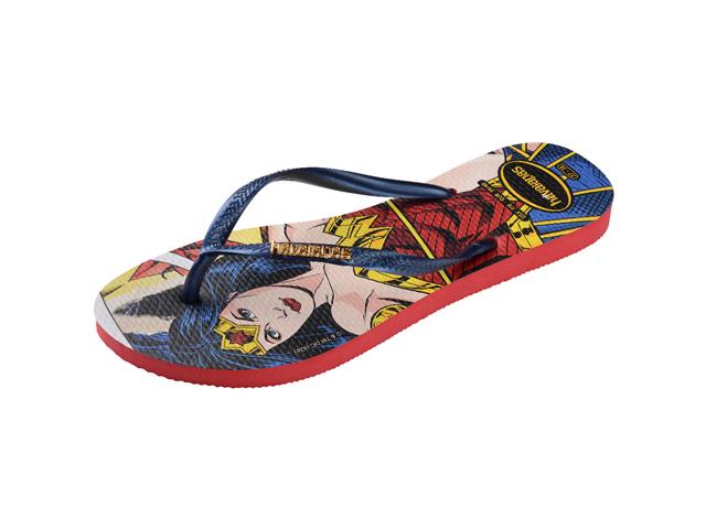 Chinelo Havaianas Slim Wonder Wom Verm/Mar Tam 33-34 - 5