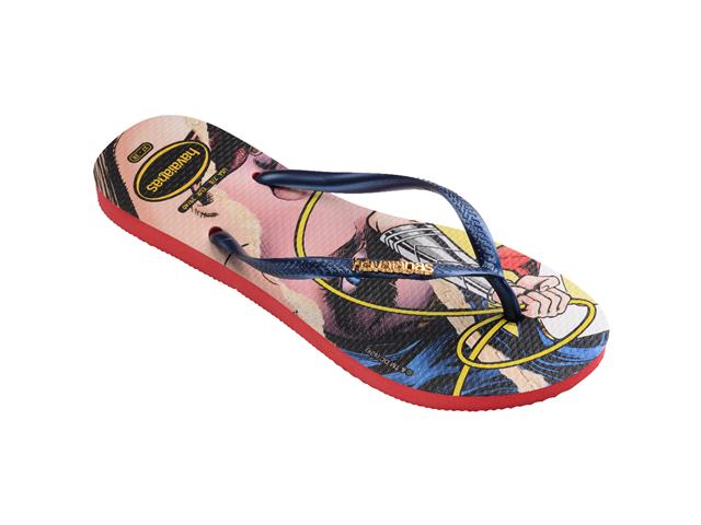 Chinelo Havaianas Slim Wonder Wom Verm/Mar Tam 41-42 - 1