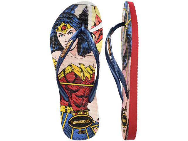 Chinelo Havaianas Slim Wonder Wom Verm/Mar Tam 41-42 - 4