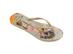 Chinelo Havaianas Sl Summer Bliss Bege Palha Tam 33-34 - 1