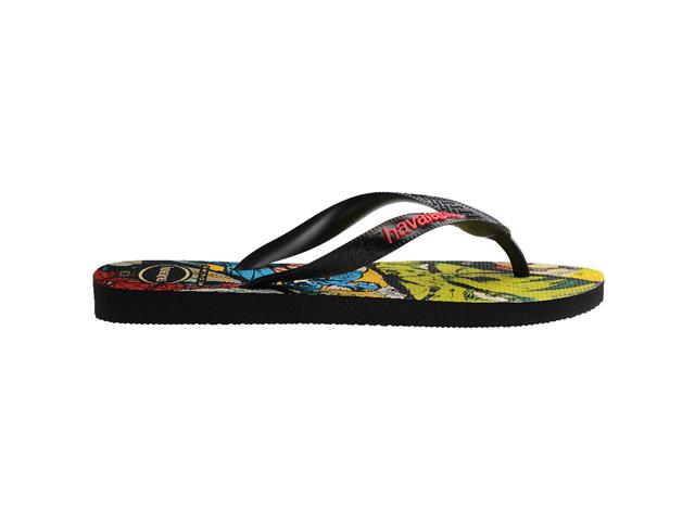 Chinelo Havaianas Top Marvel Clas Pto/Preto/Vermelho Tam 37-38 - 2