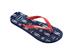 Chinelo Havaianas Top Nautical Marinho/Vermelho Rubi Tam 39-40 - 1