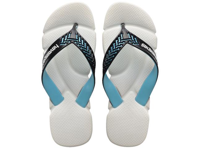 Chinelo Havaianas Power 2.0 Branco/Preto Tam 3...