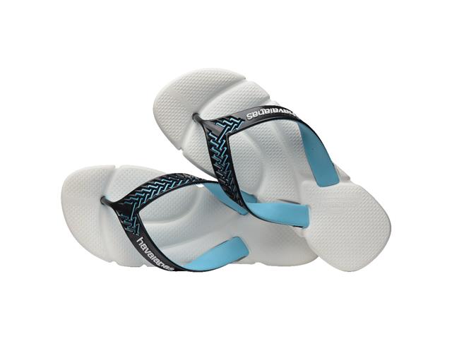 Chinelo Havaianas Power 2.0 Branco/Preto Tam 37-38 - 3