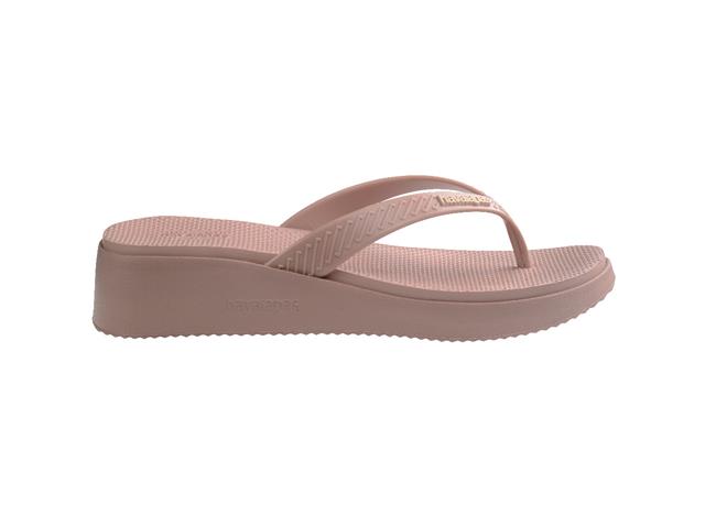Chinelo Havaianas High Platform Fc Rosa Crocus Tam 36 - 2