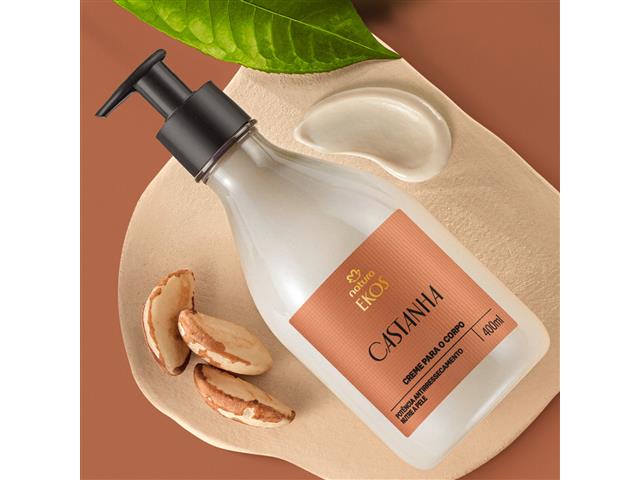 Polpa Desodorante Hidratante para o Corpo Natura Ekos Castanha 400ML - 1