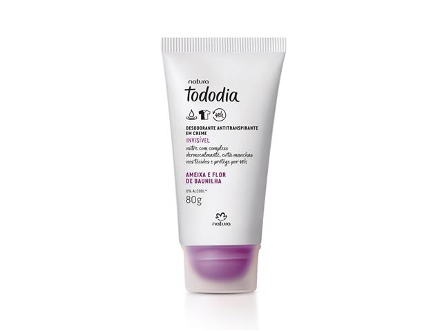 Desodorante em Creme Tododia Ameixa e Flor de Baunilha 80 g