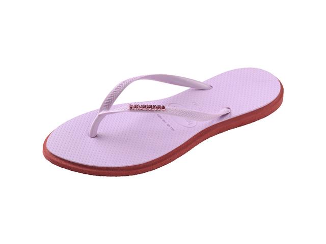 Chinelo Havaianas Slim Point Amaranto - 5