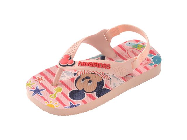 Chinelo Havaianas N.B.Disney Clas Rosa/Vermelho - 2