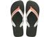Chinelo Havaianas Dual Verde Olive/Branco - 0