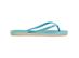 Chinelo Havaianas S Sqr Gtr Neon Bege Palha/Azul - 4