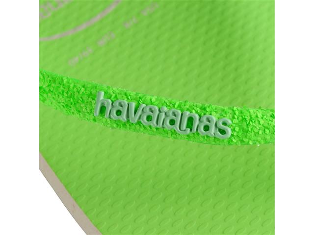 Chinelo Havaianas S Sqr Gtr Neon Beg/Vde - 5