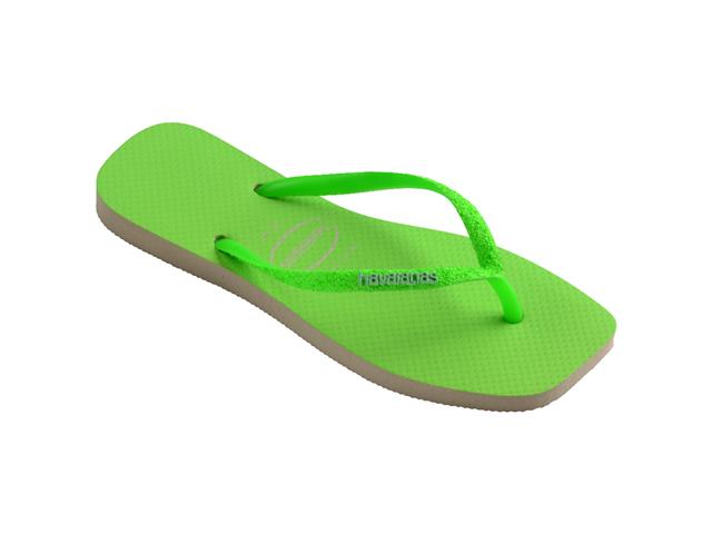 Chinelo Havaianas S Sqr Gtr Neon Beg/Vde - 1