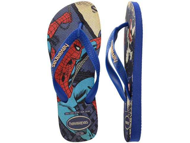 Chinelo Havaianas Top Marvel Clas Azul Naval - 4