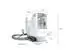 Aspiradora lavadora de lapicería 450W 1.2L - 1