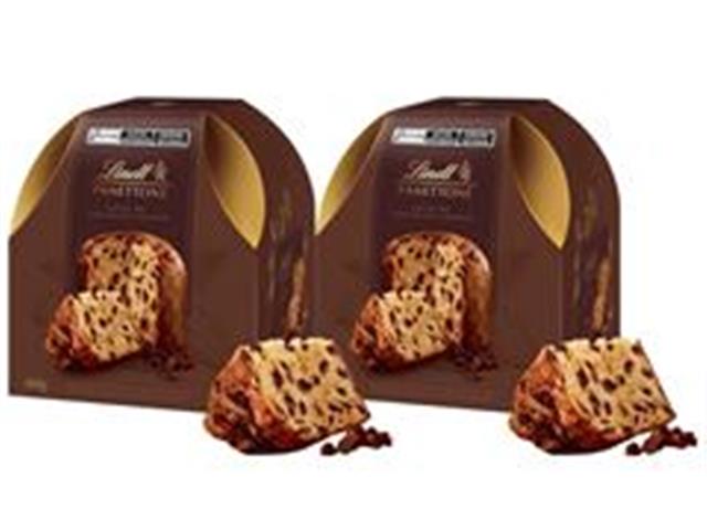 Combo 2 Unidades Panettones Lindt Gotas de Cho...