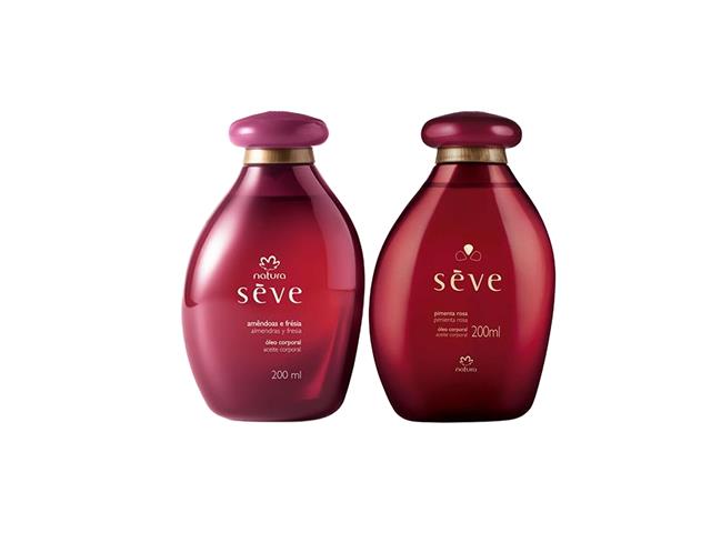 Kit Natura Sève 2 Unid Óleo Pimenta Rosa + Óleo Amendoas e Fresia