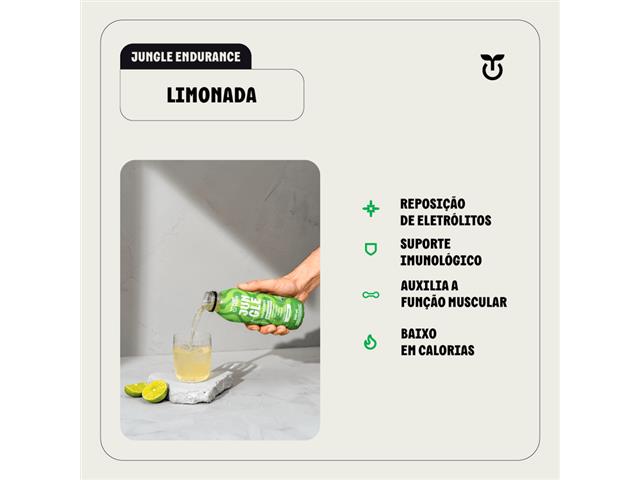 Suplemento Alimentar Jungle Endurance Limonada 500ml - 12 und - 3