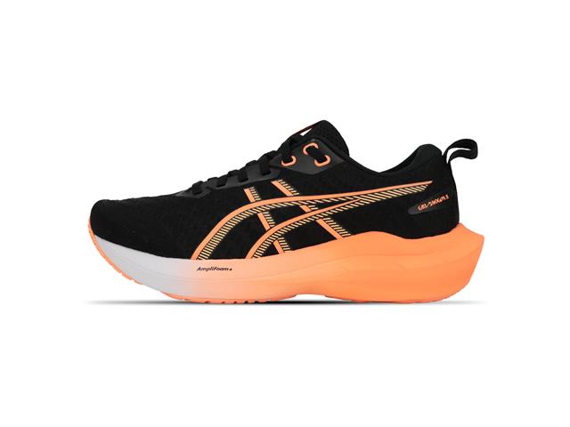 Tênis Asics Gel-Shogun 8 Black/Vivid Coral Fem - 3