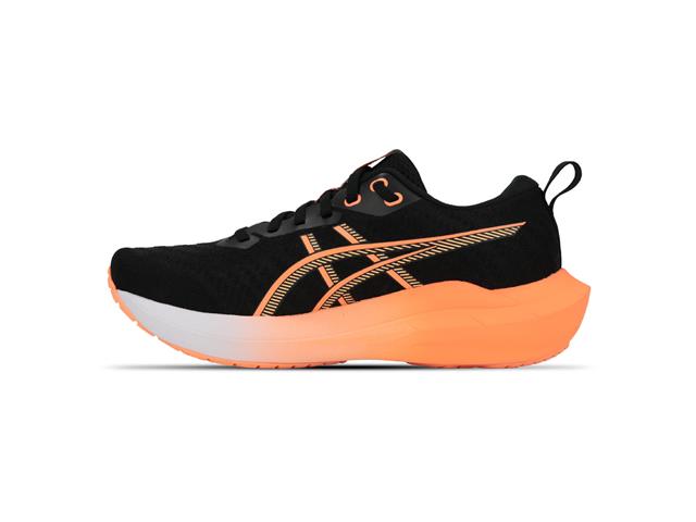 Tênis Asics Gel-Shogun 8 Black/Vivid Coral Fem - 4