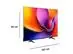 Tv 43" Smart TV UHD 4K Hisense sistema VIDAA - 1