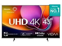 Tv 43" Smart TV UHD 4K Hisense sistema VIDAA
