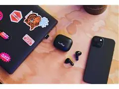 Audífonos Bluetooth 5.4 Lity, carga rápida de 25 h, IPX4, negro T10P - 1