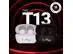 Audífonos Bluetooth Lity Bud 5.4 ENC/ANC 34H, color negros (T13P) - 5