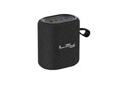Bocina bluetooth Lity 10W, 8 horas de duración, tarjeta SD, negro B13P - 1