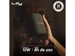 Bocina bluetooth Lity 10W, 8 horas de duración, tarjeta SD, negro B13P - 8