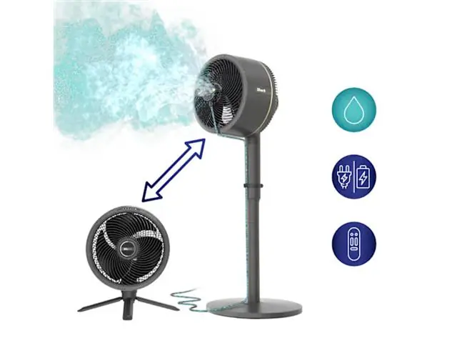 Ventilador Shark FlexBreeze con accesorio de nebulización Insta Cool