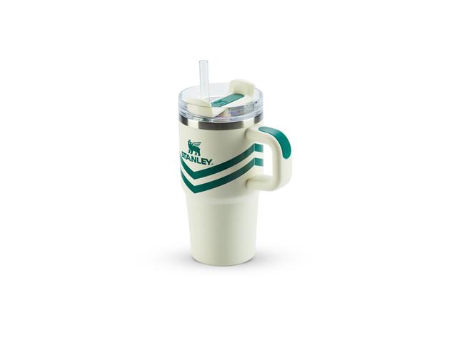 Copo Térmico Stanley Quencher com Alça Cream Chevron 591ml - 1