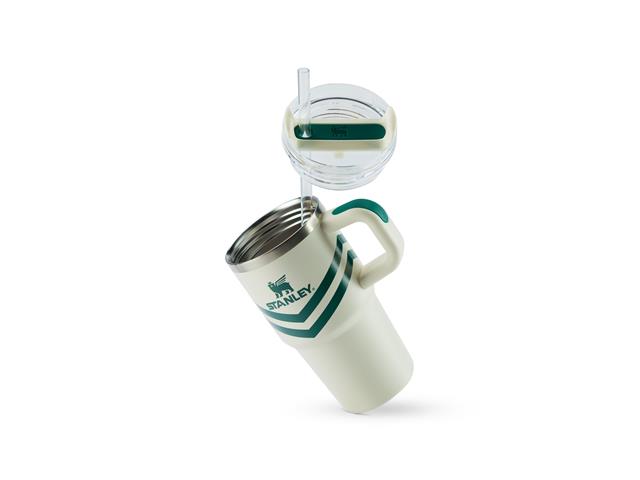 Copo Térmico Stanley Quencher com Alça Cream Chevron 591ml - 2