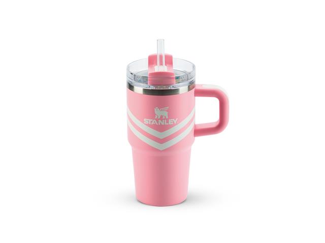 Copo Térmico Stanley Quencher com Alça Plumeria Chevron 591ml - 2