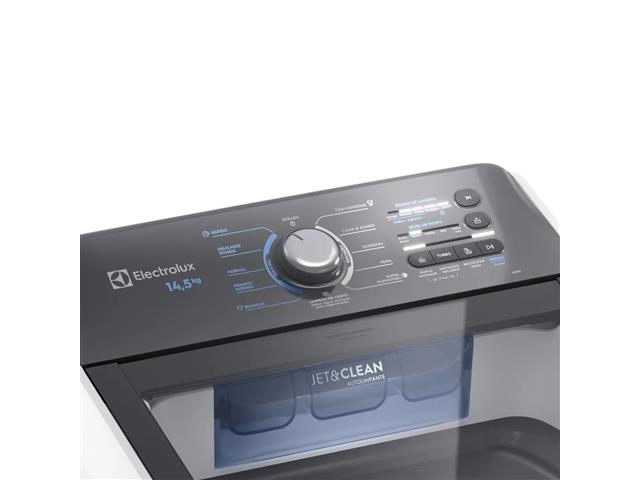 Máquina de Lavar Electrolux 14,5kg Branca Efficient Cesto inox e Jet&C - 4