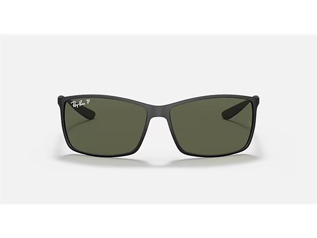 Óculos de sol Ray-Ban PEEK SQUARE MATTE BLACK GREEN - - - 1