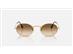 Óculos de sol Ray-Ban METAL OVAL ARISTA CLEAR GRADIENT BROWN - OVAL - 1