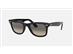 Óculos de sol Ray-Ban JUSTIN PRETO CINZA DEGRADÊ - 0