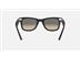 Óculos de sol Ray-Ban JUSTIN PRETO CINZA DEGRADÊ - 3