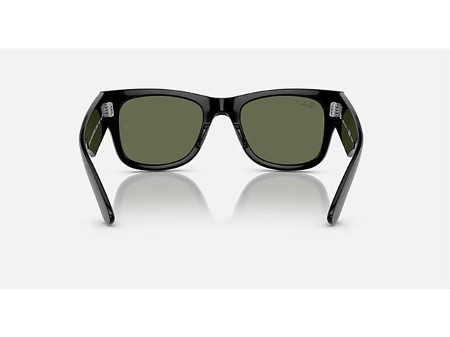 Óculos de sol Ray-Ban PROPIONATE SQUARE BLACK GREEN - MEGA WAYFARER - 3