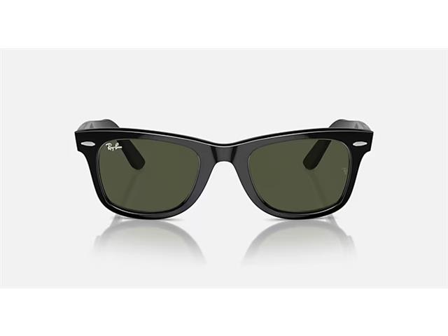 Óculos de sol Ray-Ban ACETATE SQUARE BLACK G-15 GREEN - WAYFARER - 1