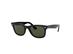 Óculos de sol Ray-Ban ACETATE SQUARE BLACK G-15 GREEN - WAYFARER - 1