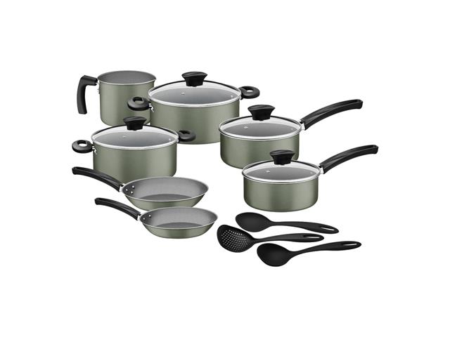 Kit Cozinha Tramontina Michigan Verde Oliva 10...