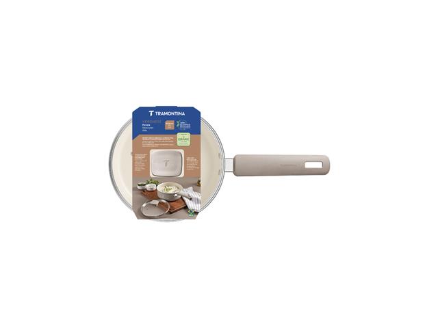 Panela Tramontina Veronese Cerâmica Bege 18 cm - 1