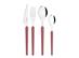 Faqueiro Tramontina Obelline Inox Vinho Rubi 24 Peças - 6